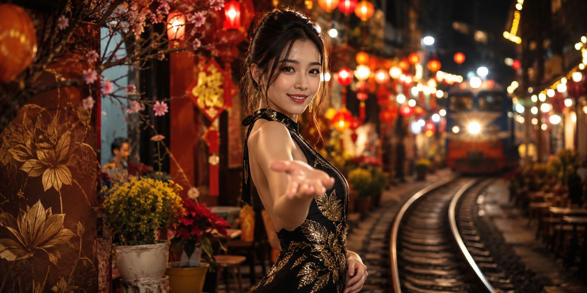 Không khí Tết Nguyên Đán tại Hà Nội với lì xì đỏ – biểu tượng mùa thưởng lớn trên cccd