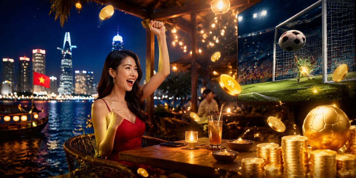 Không gian giải trí cá cược hiện đại tại Sài Gòn với màn hình trực tiếp